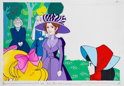 Candy Candy col disco – Addio, Annie (illustrazione originale), 1981
