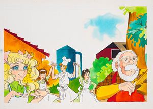 Candy Candy col disco - Addio, cari amici