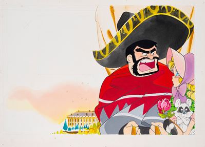 Candy Candy col disco - Un viaggio avventuroso (illustrazione, 1981)