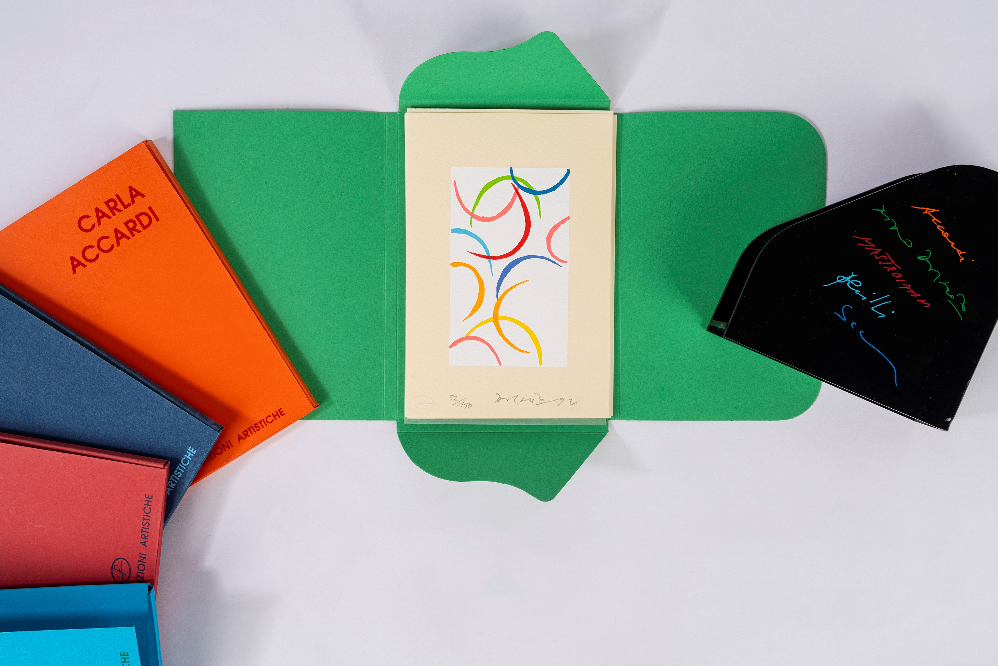 Autori Vari - Cofanetto con cinque minicartelle di miniserigrafie a colori (1992)