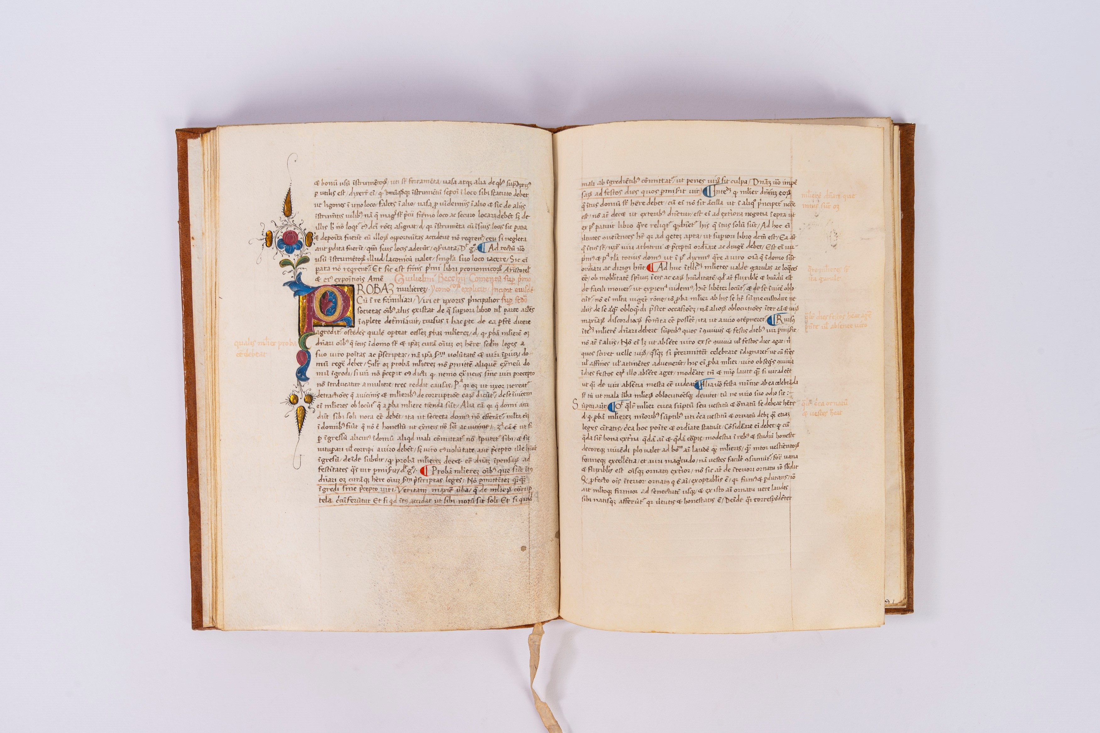 Guilielmi Becchii florentini generalis Augustinianorum comentum in libros iconomicorum aristoteli...