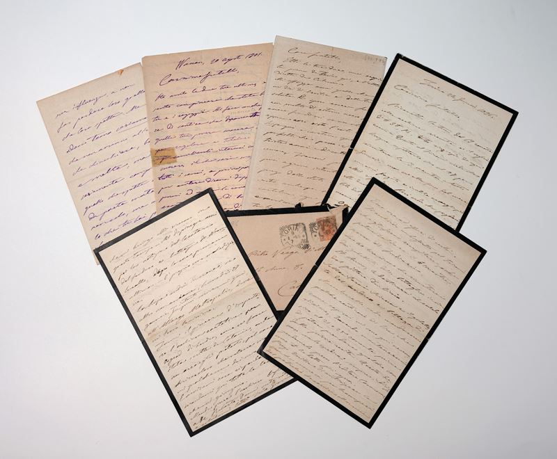 Carteggio tra lo scrittore Giovanni Verga e familiari (aa. 1881-1918)