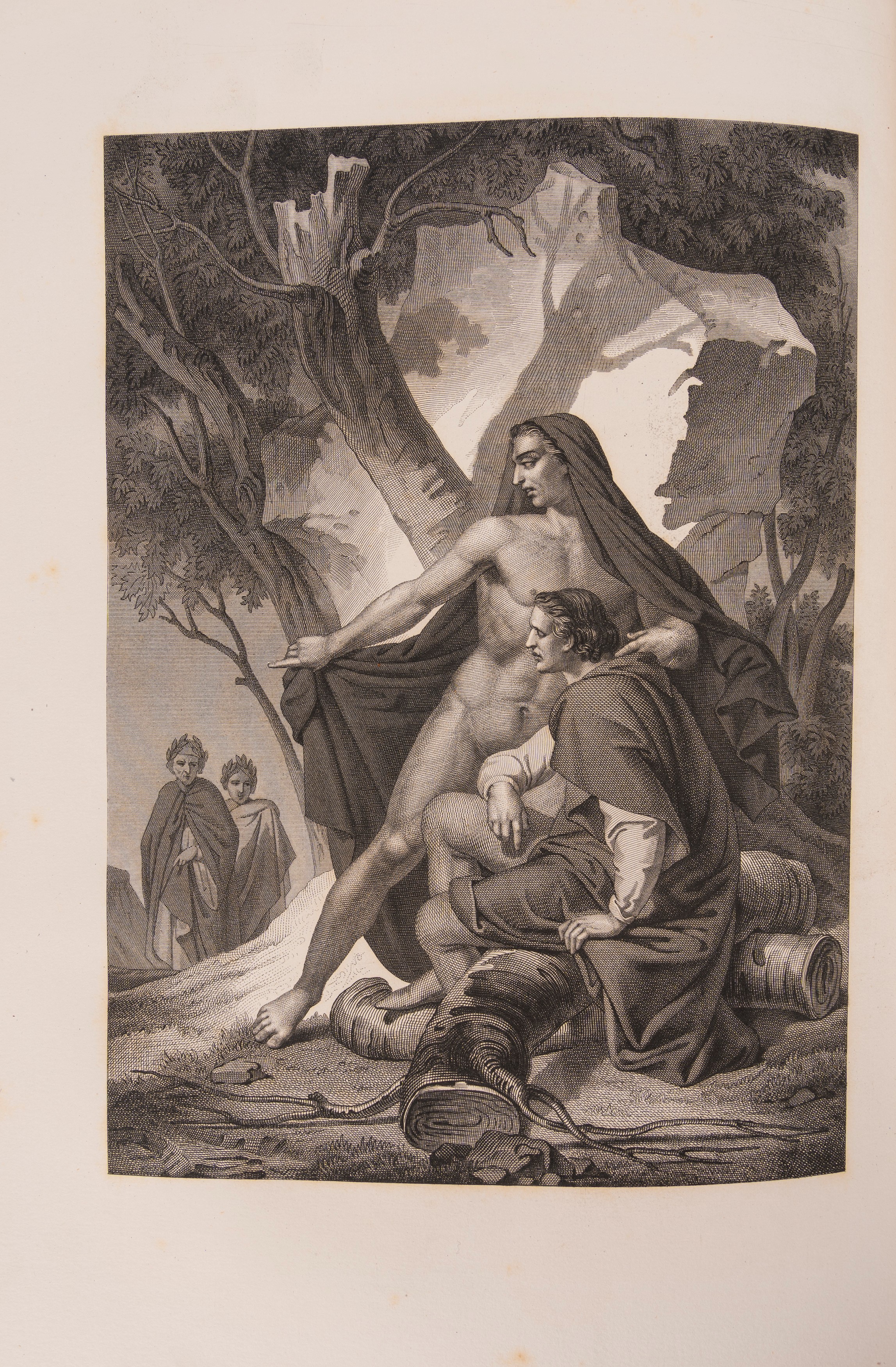 Dante Alighieri - Commedia con ragionamenti e note di Niccolò Tommaséo, Milano, Pagnoni, 1865 (3 ...