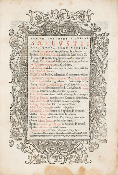 (opera Omnia). Hoc in Volumine Continentur