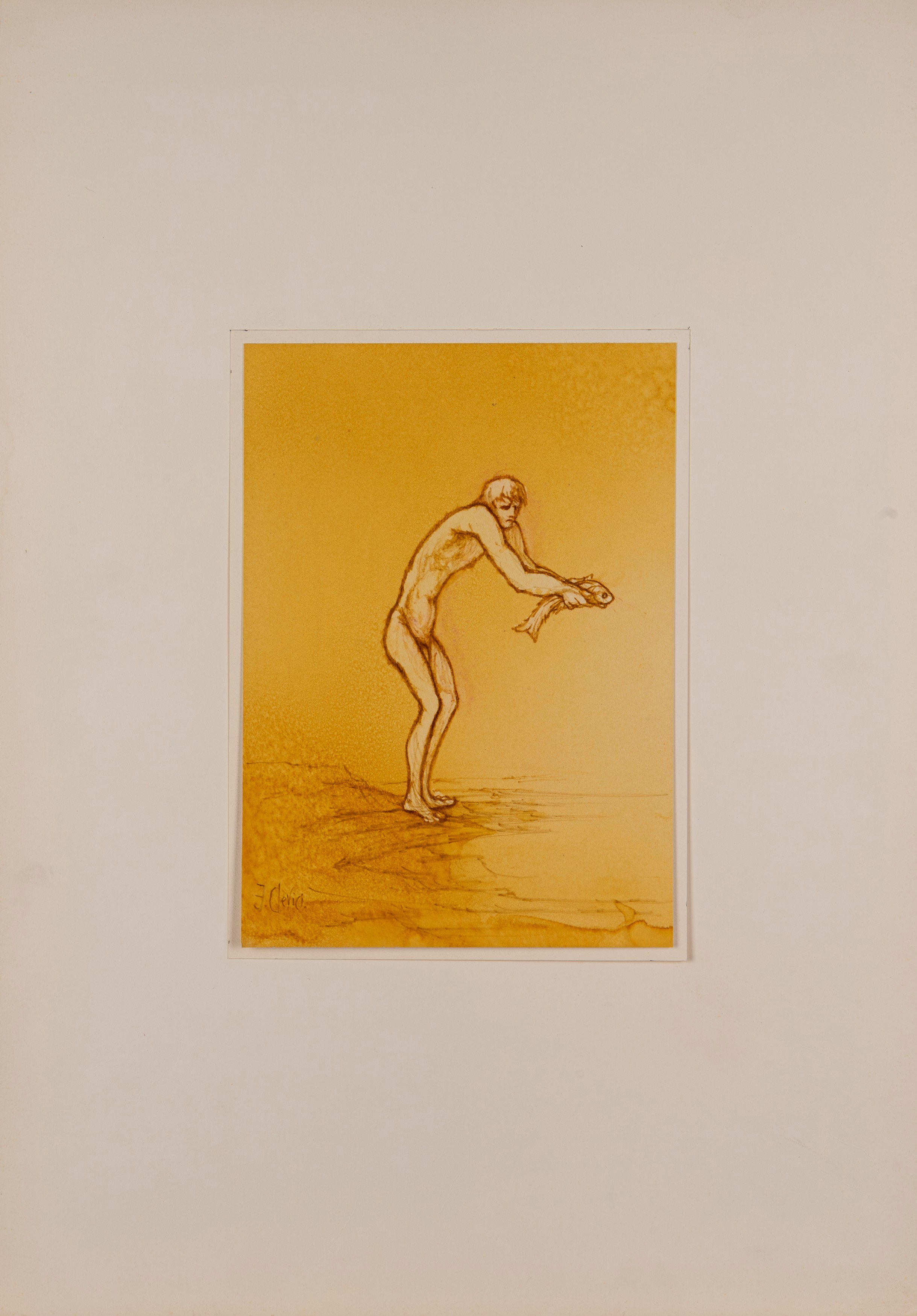 Fabrizio Clerici - Lotto di due disegni