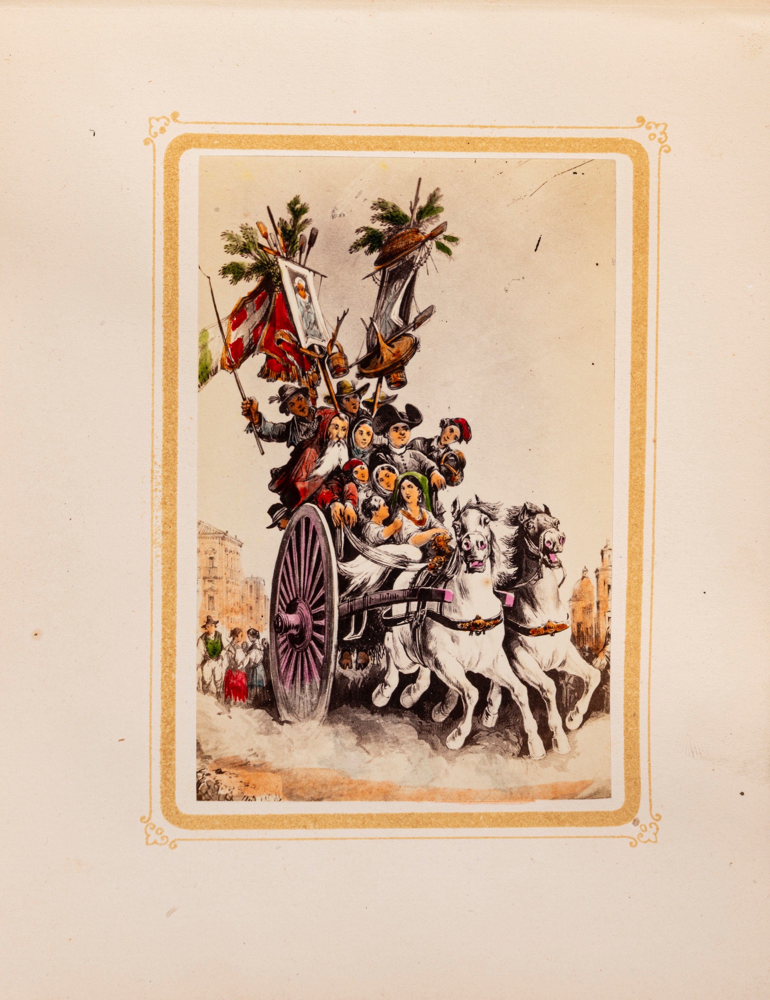 Giorgio Sommer, Costumi (album di albumine acquarellate) — Napoli, 1870 circa