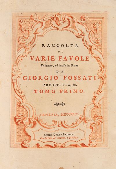 Raccolta di Varie Favole