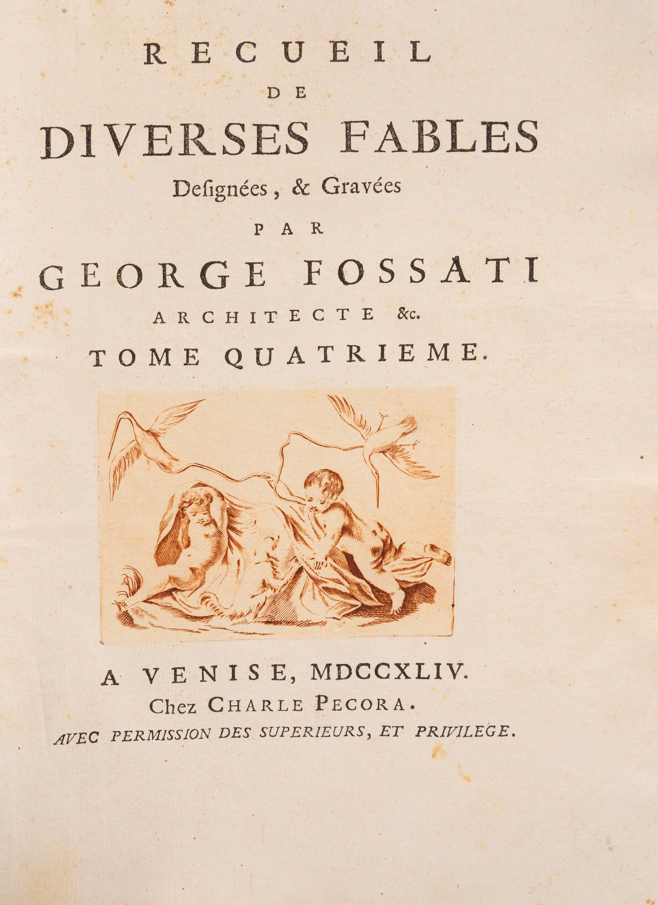 Giorgio Fossati - Raccolta di Varie Favole