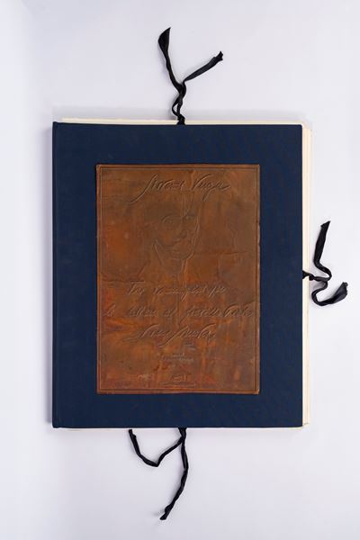 Tre immagini per le lettere al fratello Pietro (prova d’artista, acqueforti di Piero Guccione, br...
