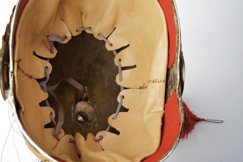 Bell' elmo per truppa dei corazzieri, epoca primi anni della Repubblica