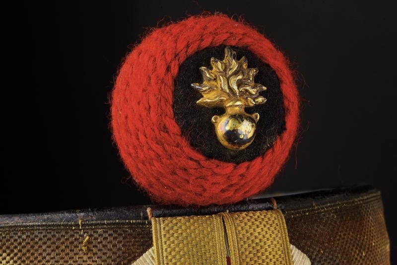 Shako per corpo di artiglieria a piedi