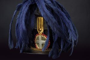 Shako da capitano della Guardia Nazionale