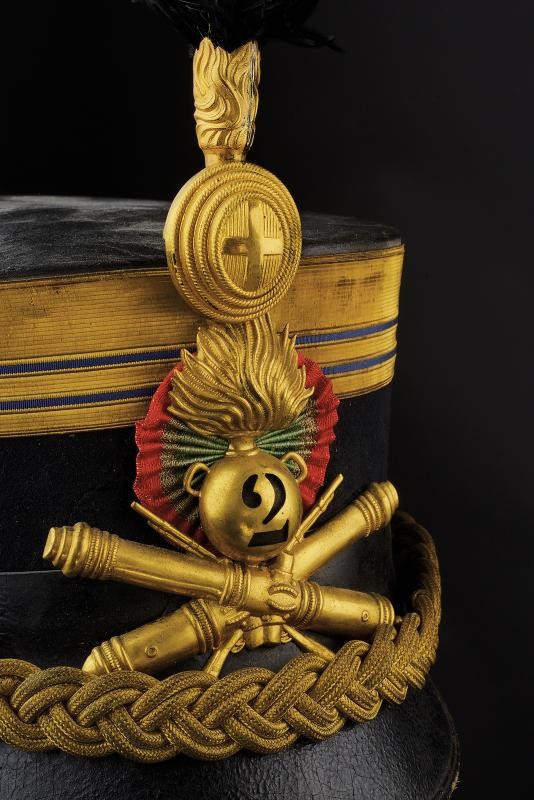 Kepi da tenente colonnello per artiglieria da fortezza