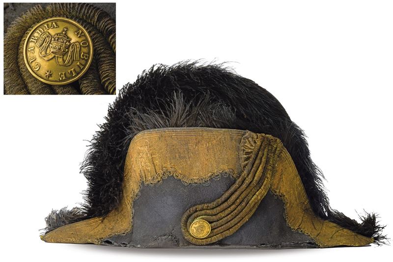 Feluca da comandante della Guardia Nobile