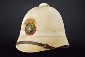 Casco coloniale per ufficiali carabinieri, Epoca Umberto I