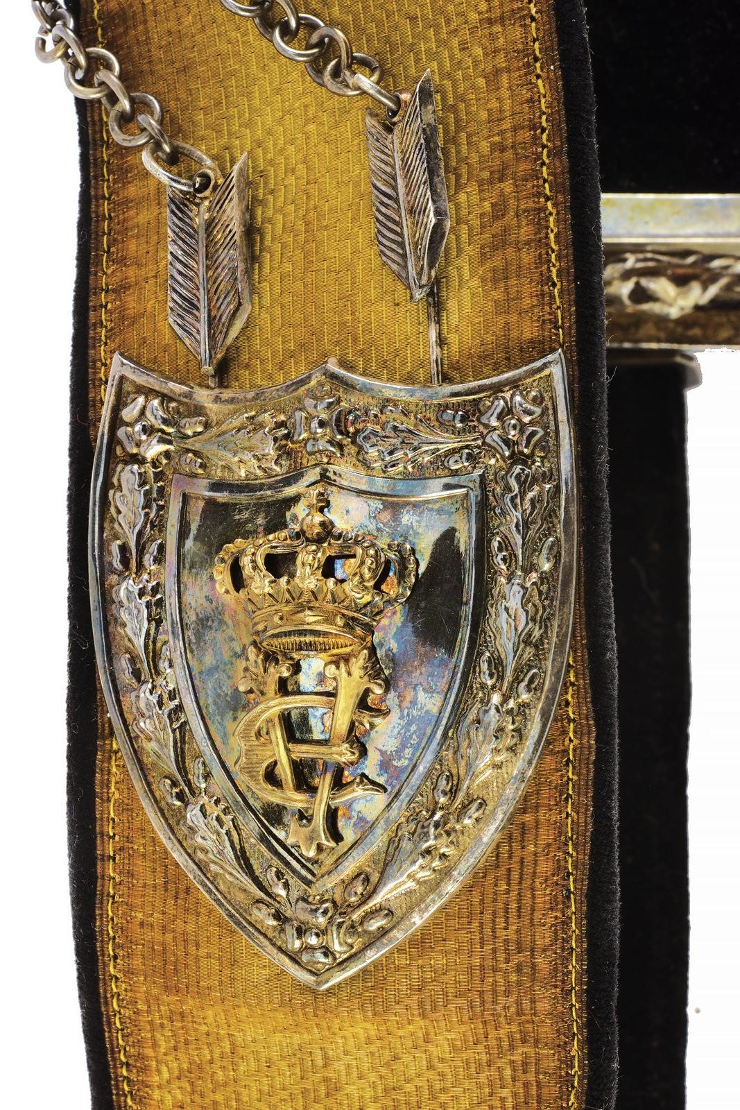 Giberna con bandoliera, Epoca Vittorio Emanuele III