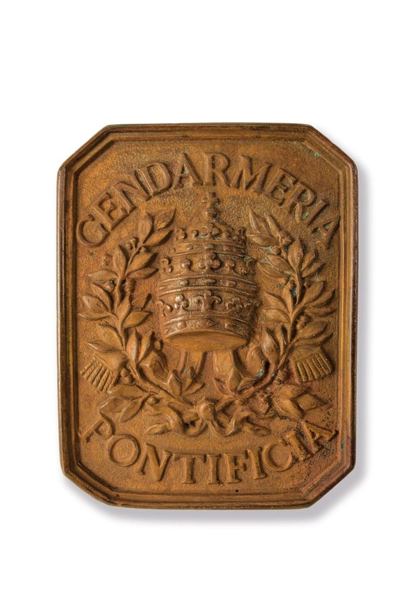 Fibbia per gendarmeria Pontificia