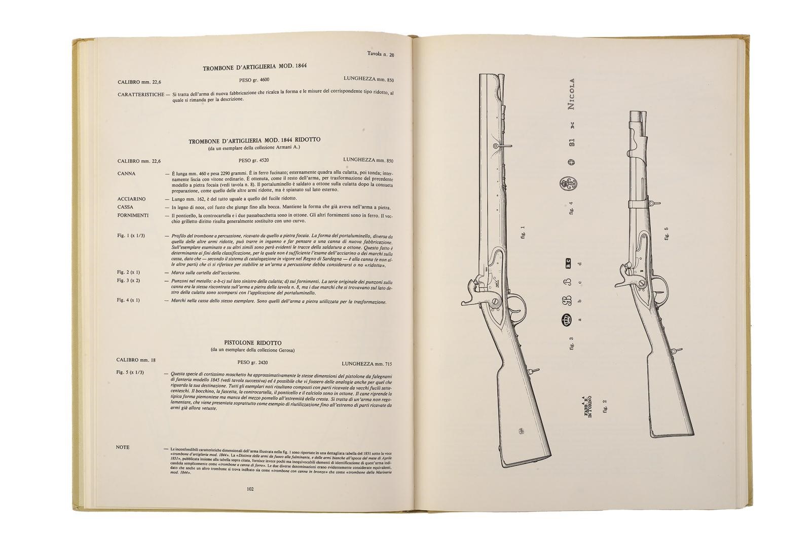 Bartocci, Alfredo; Salvatici, Luciano, «Armamento Individuale dell’Esercito Piemontese e Italiano...