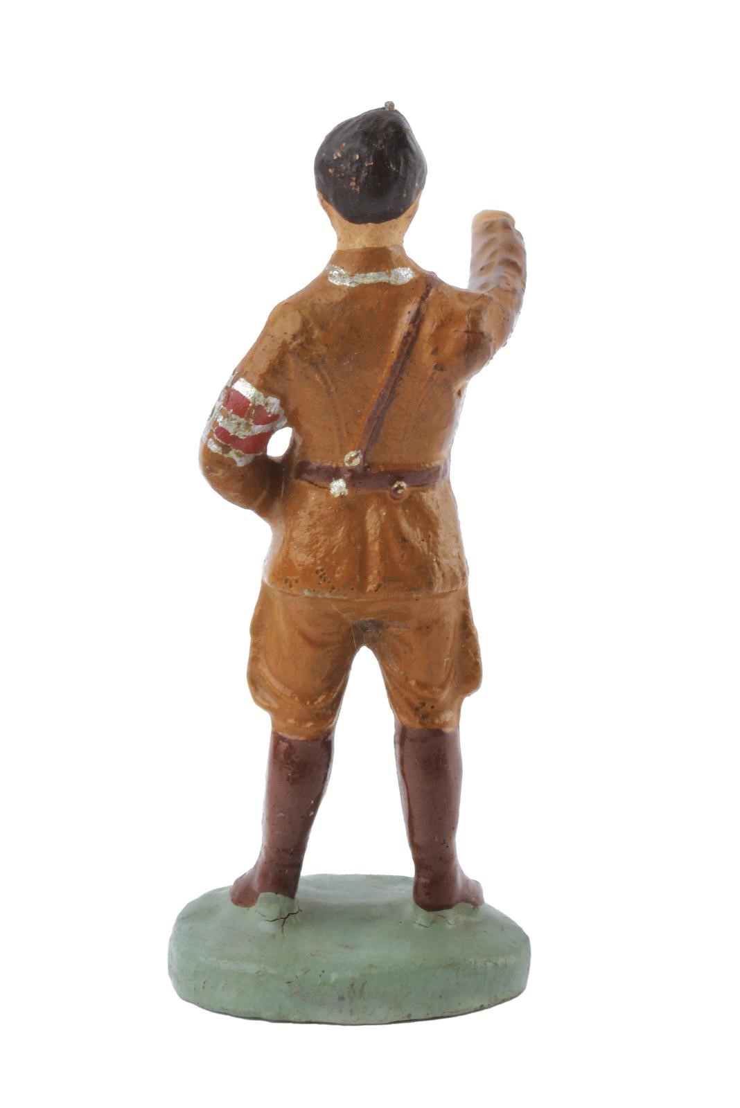 Personaggio Elastolin (Hess), figura in pasta policroma, Germania, circa 1940