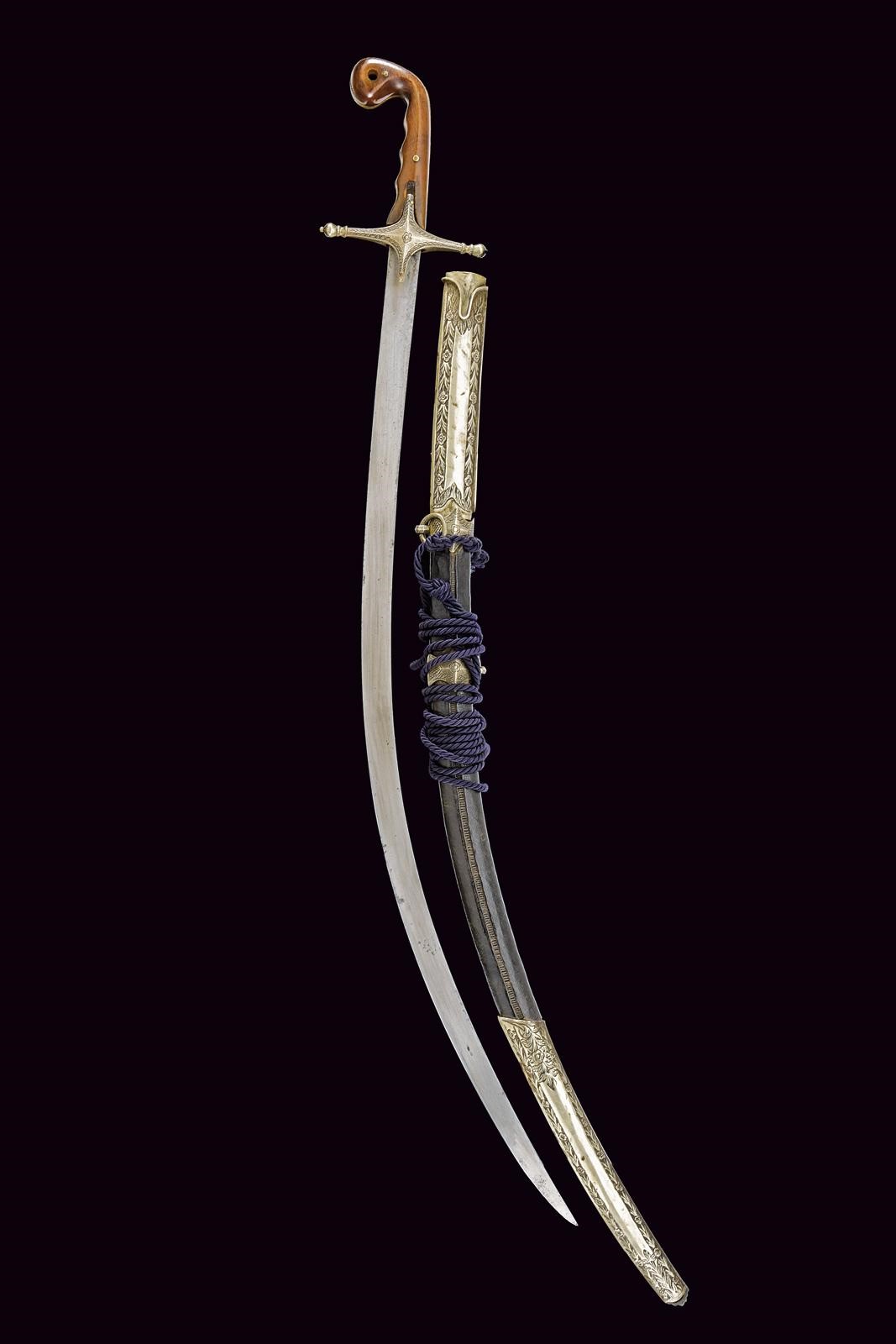 Arma bianca turchesca, Kilic, XIX secolo