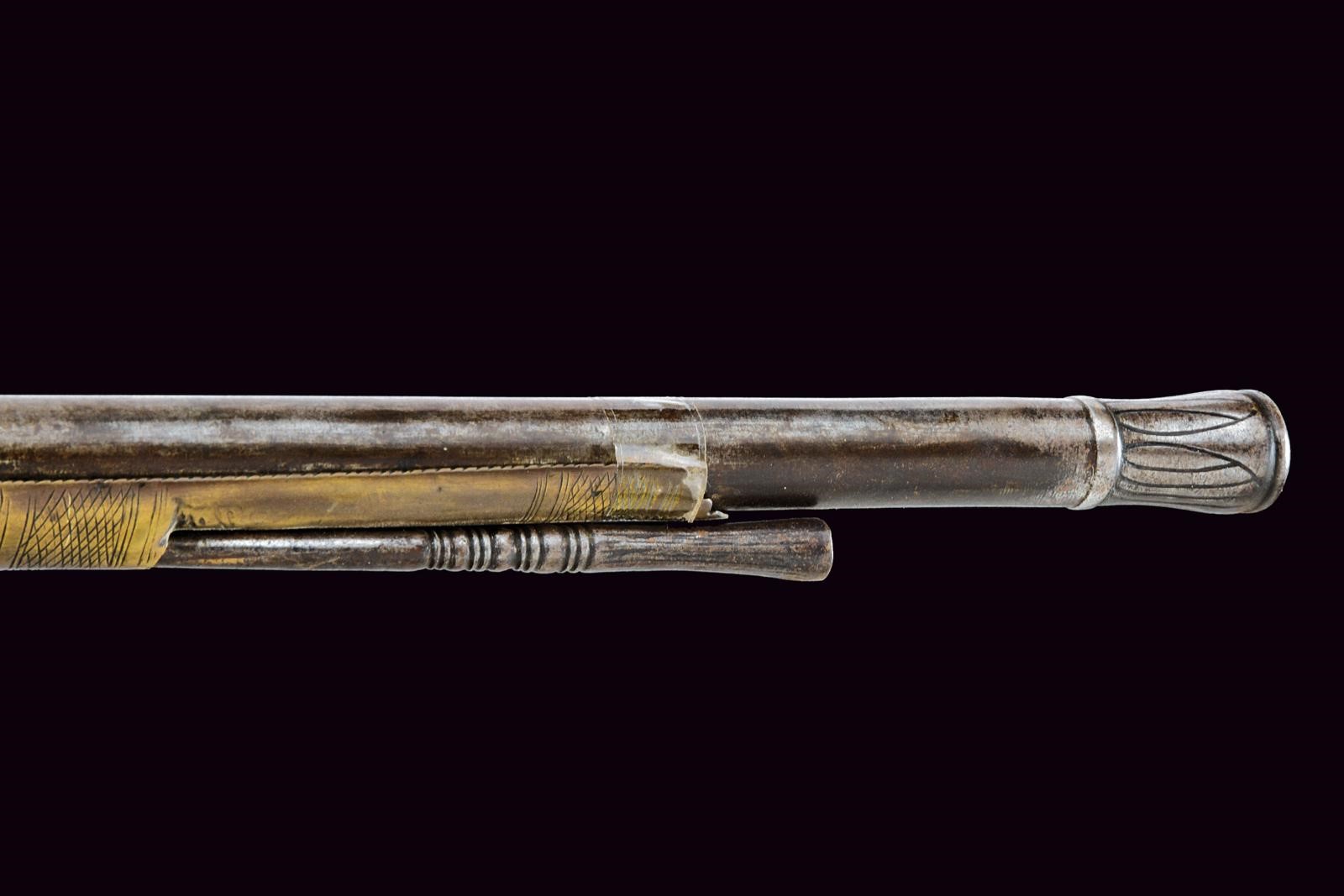 Militaria del XIX secolo, Fucile alla morlacca con canna a due ordini e punzone arabo