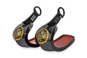 Raro paio di abumi eminashi con certificato