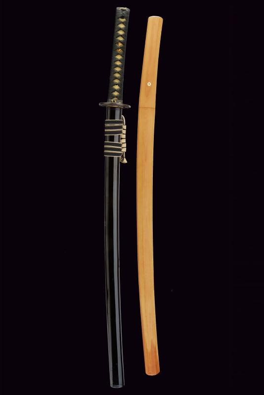 Scola Ko-Mihara (attrib.), Katana, periodo Nanbokuchō (1336-1392)