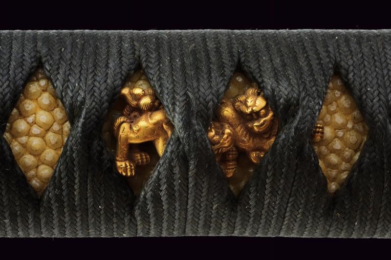 Scola Ko-Mihara (attrib.), Katana, periodo Nanbokuchō (1336-1392)