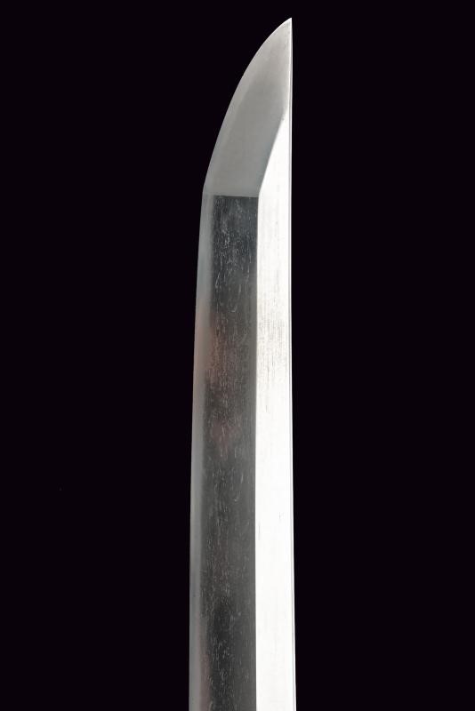 Scola Ko-Mihara (attrib.), Katana, periodo Nanbokuchō (1336-1392)
