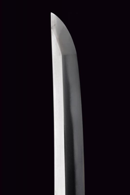 Fujiwara Tadahiro, Katana firmata Hizen no Kuni no jū Ōmi Daijō, periodo Edo (1603-1867)