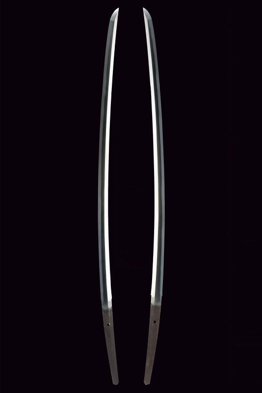 Fujiwara Tadahiro, Katana firmata Hizen no Kuni no jū Ōmi Daijō, periodo Edo (1603-1867)