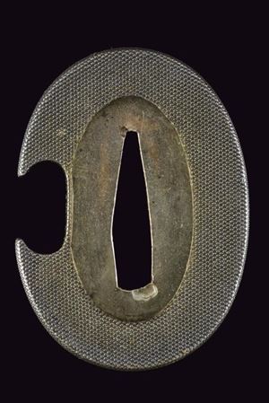 A tsuba for tanto