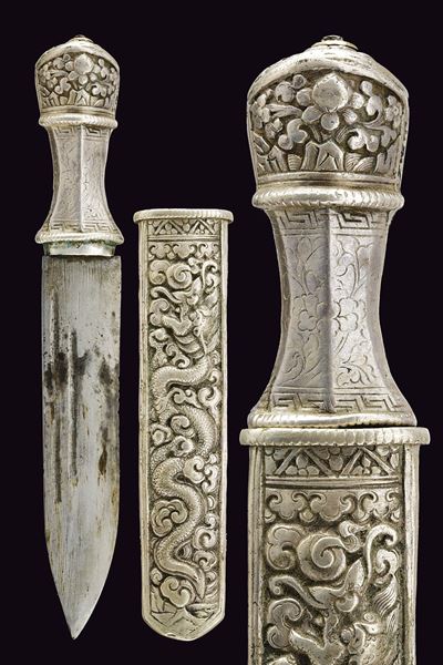 Pugnale tibetano, fine XIX secolo