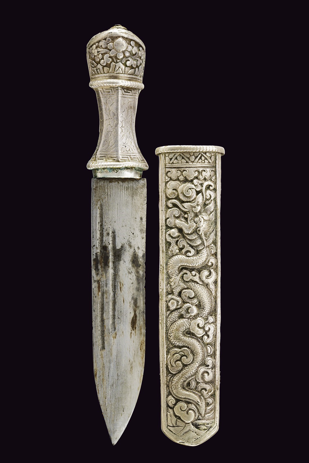 Pugnale tibetano, fine XIX secolo