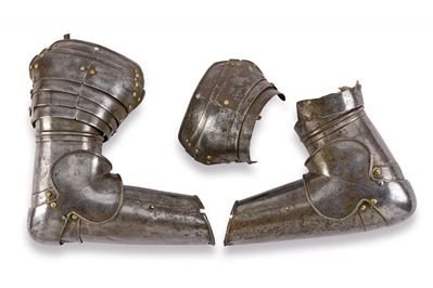 Europa, Paio di bracciali completi in armatura, circa 1600