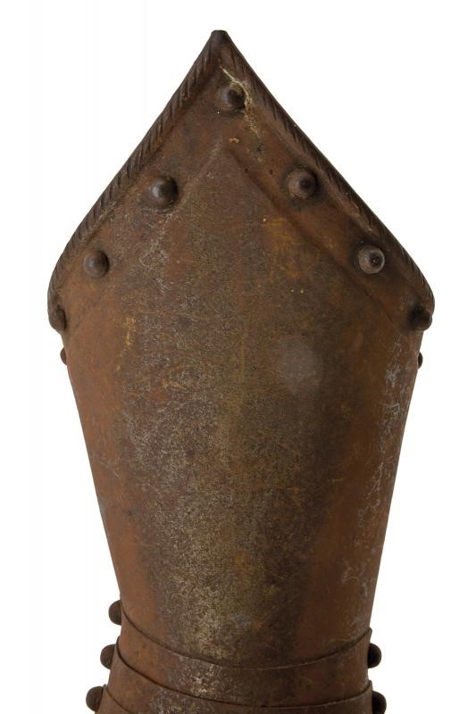 Manopole in ferro, lavorazione tardo rinascimentale (Germania, ca. XVI secolo)