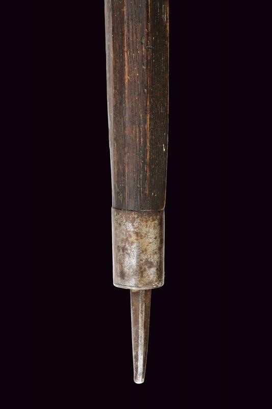 Alabarda, ferro e legno, inizio XVII secolo