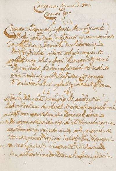La Cortona Convertita
