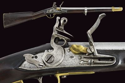 Arma d’ordinanza a pietra focaia per ussari, Carabina Mod. 1798 (Austria), cal. 17,6 mm