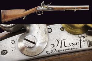 An extremely rare 1793 Model cavalry carbine, &ldquo;Carabine de Versailles&rdquo;