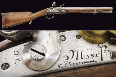 Carabina da cavalleria Mod. 1793 “Carabina di Versailles”, batteria a pietra focaia
