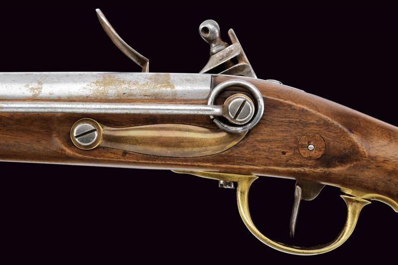 Regno di Napoli, Moschettone a pietra focaia da cavalleria, cal. 17 mm