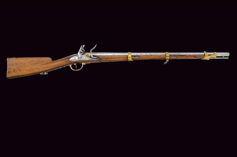 Regno di Napoli, Moschetto a pietra focaia modello per granatieri a cavallo (1809)