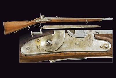 Fucile tedesco (Austria), Jaegerstutzen Mod. 1854 Lorenz con stecher, 1860