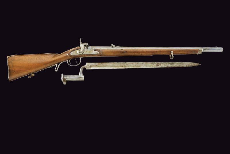 Fucile tedesco (Austria), Jaegerstutzen Mod. 1854 Lorenz con stecher, 1860