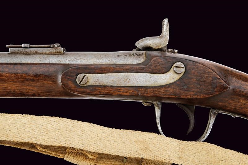Barret, Carabina a luminello da cavalleria, metà XIX secolo