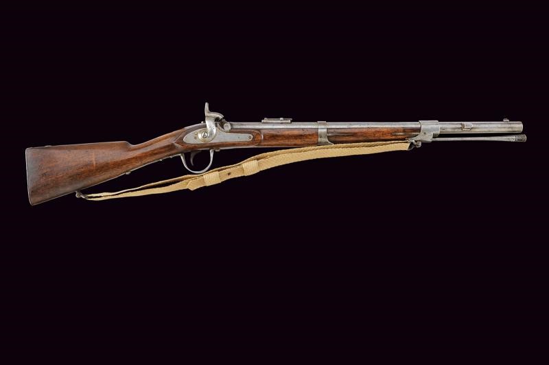 Barret, Carabina a luminello da cavalleria, metà XIX secolo