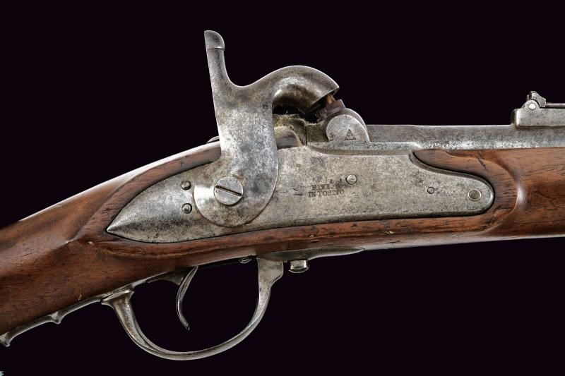 Anonimo, Carabina a luminello per Bersaglieri Mod. 1856 (Torino), cal. 18,2 mm