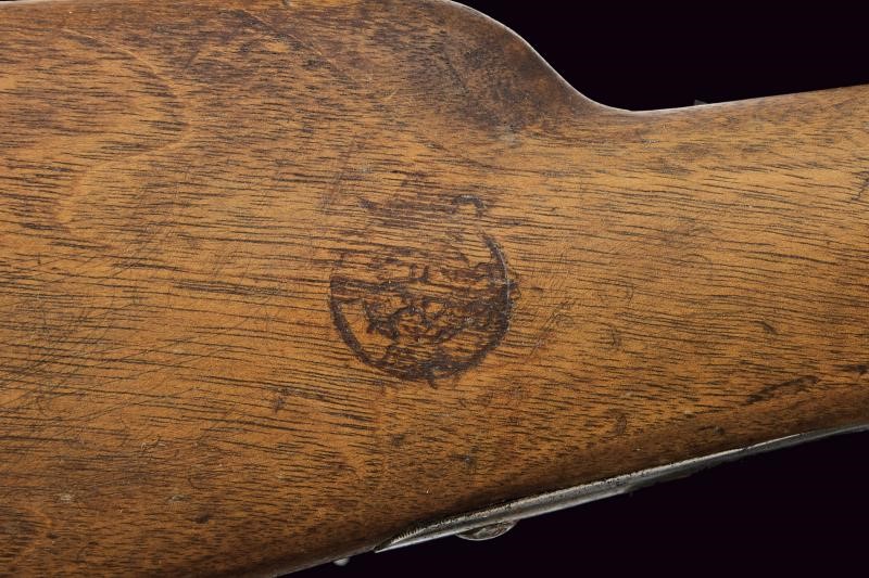 Carabina a luminello da bersaglieri, mod. 1848, con baionetta, cal. 16,9 mm