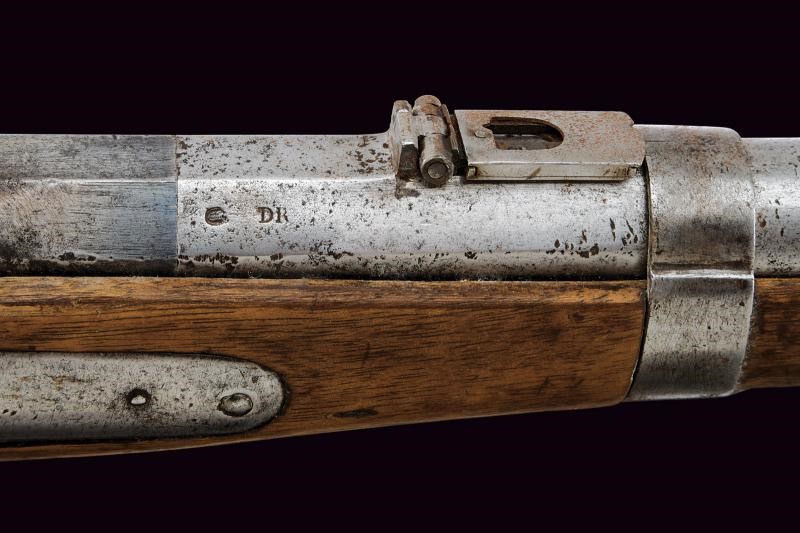 Carabina a luminello da bersaglieri, mod. 1848, con baionetta, cal. 16,9 mm